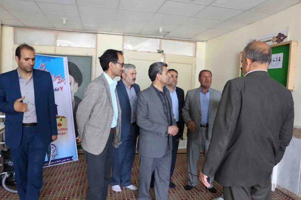 بازدید رئیس سازمان مدیریت و برنامه ریزی خراسان شمالی از دانشگاه فرهنگیان استان 9