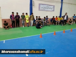 حاصل تلاش دانشجو معلمان پردیس های دانشگاه فرهنگیان خراسان شمالی در رقابت های استانی، کسب سهمیه المپیاد وزارت علوم شد. 8