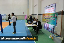 حاصل تلاش دانشجو معلمان پردیس های دانشگاه فرهنگیان خراسان شمالی در رقابت های استانی، کسب سهمیه المپیاد وزارت علوم شد. 12