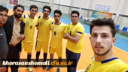 حاصل تلاش دانشجو معلمان پردیس های دانشگاه فرهنگیان خراسان شمالی در رقابت های استانی، کسب سهمیه المپیاد وزارت علوم شد. 15