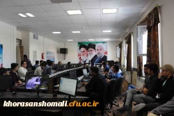 نشست معاون پژوهش و برنامه ریزی اداره کل آموزش و پرورش خراسان شمالی با دانشجویان پردیس امام محمد باقر(ع) 2