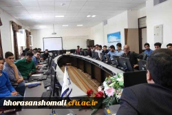 نشست معاون پژوهش و برنامه ریزی اداره کل آموزش و پرورش خراسان شمالی با دانشجویان پردیس امام محمد باقر(ع) 2