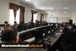 نشست معاون پژوهش و برنامه ریزی اداره کل آموزش و پرورش خراسان شمالی با دانشجویان پردیس امام محمد باقر(ع) 3