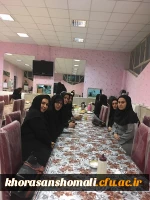 حضور دکتر صفرزاده سرپرست دانشگاه فرهنگیان استان و سرپرست های پردیس ها و جمعی از کارکنان در افطاری با دانشجویان 6