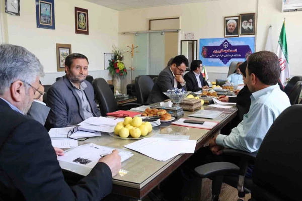 نشست کمیته کارورزی دانشگاه فرهنگیان خراسان شمالی به منزله بررسی (عملکرد یک ساله کارورزی) 2