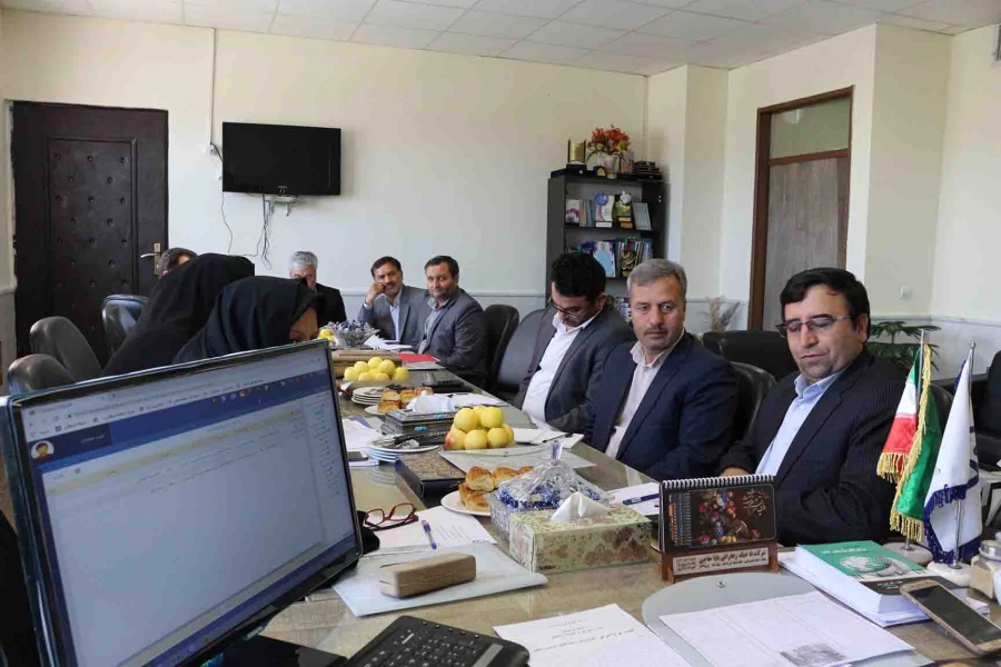 نشست کمیته کارورزی دانشگاه فرهنگیان خراسان شمالی به منزله بررسی (عملکرد یک ساله کارورزی) 2