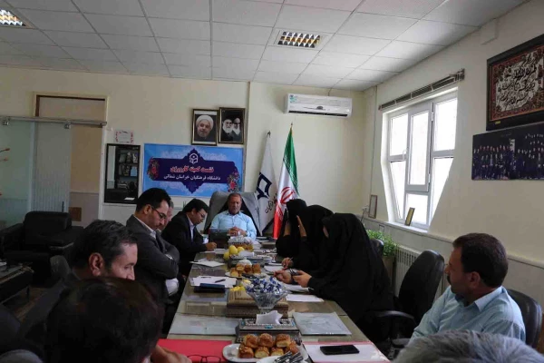نشست کمیته کارورزی دانشگاه فرهنگیان خراسان شمالی به منزله بررسی (عملکرد یک ساله کارورزی) 2