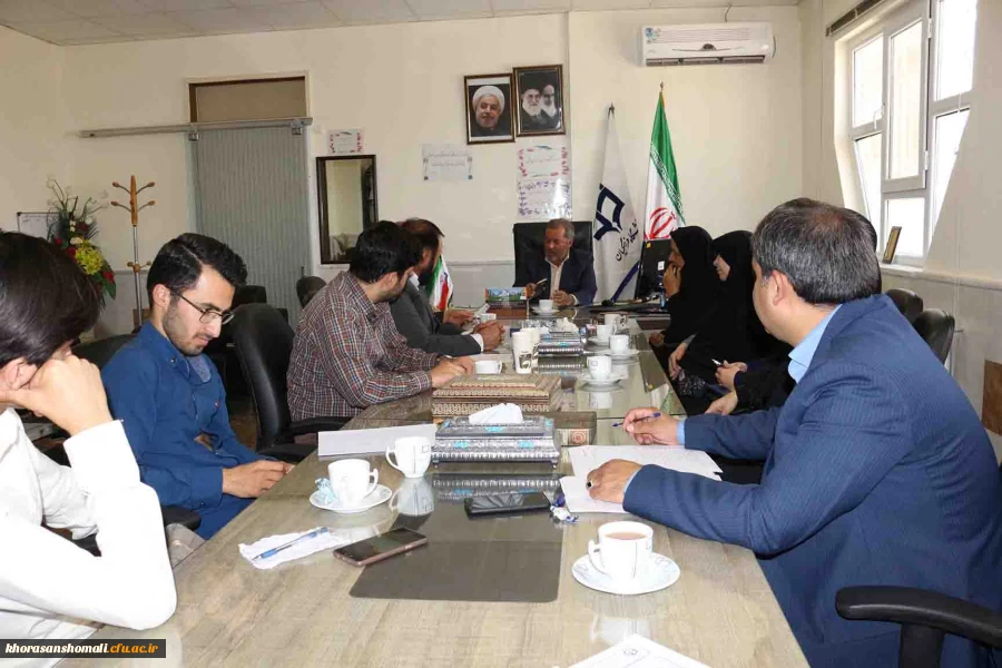 نشست شورای فرهنگی پردیس های دانشگاه فرهنگیان خراسان شمالی 2