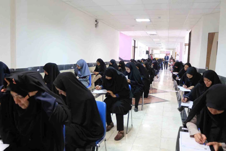 برگزاری امتحانات پایان ترم دانشجویان و مهارت آموزان ماده 28 پردیس های دانشگاه فرهنگیان خراسان شمالی به روایت تصویر 3