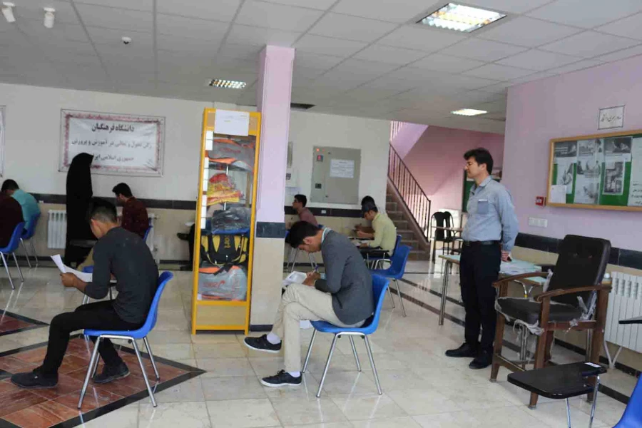 برگزاری امتحانات پایان ترم دانشجویان و مهارت آموزان ماده 28 پردیس های دانشگاه فرهنگیان خراسان شمالی به روایت تصویر 8