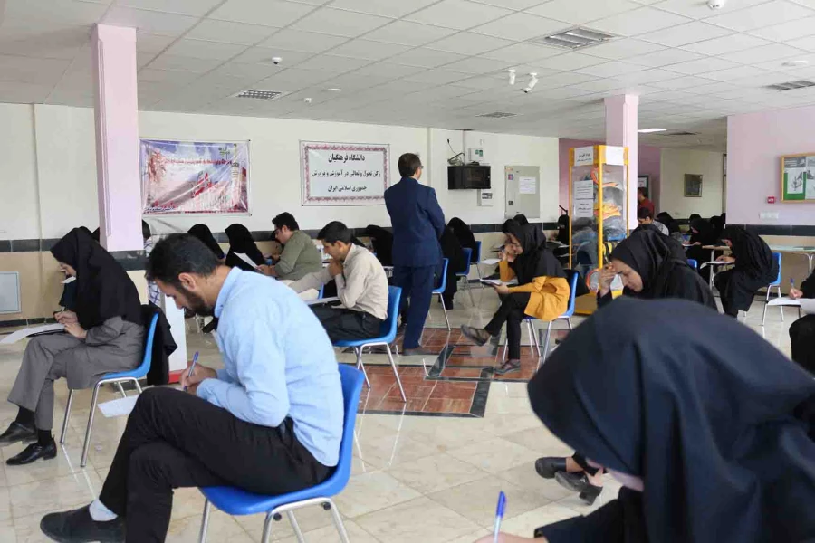 برگزاری امتحانات پایان ترم دانشجویان و مهارت آموزان ماده 28 پردیس های دانشگاه فرهنگیان خراسان شمالی به روایت تصویر 10