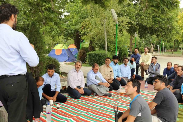 برگزاری دوره آموزشی اطفاء حریق و کمک های اولیه برای پرسنل حفاظت فیزیکی و خدمات پردیس های دانشگاه فهرنگیان خراسان شمالی 2