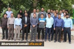 برگزاری دوره آموزشی اطفاء حریق و کمک های اولیه برای پرسنل حفاظت فیزیکی و خدمات پردیس های دانشگاه فهرنگیان خراسان شمالی 6