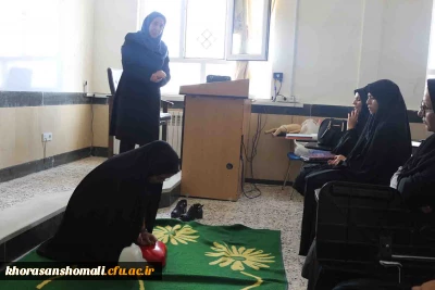 بازدید دکتر صفرزاده سرپرست دانشگاه فرهنگیان خراسان شمالی از برگزاری دوره های کمک های اولیه و فعالیت های اردویی مهارت آموزان ماده 28