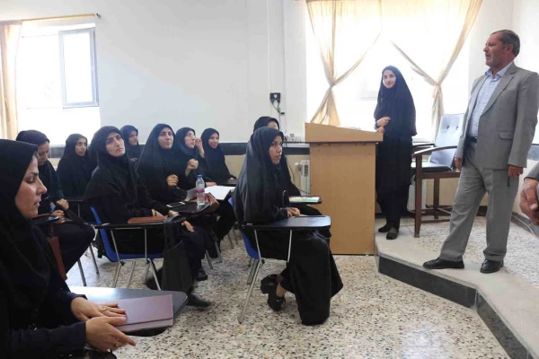 بازدید دکتر صفرزاده سرپرست دانشگاه فرهنگیان خراسان شمالی از برگزاری دوره های کمک های اولیه و اردویی مهارت آموزان ماده 28 5