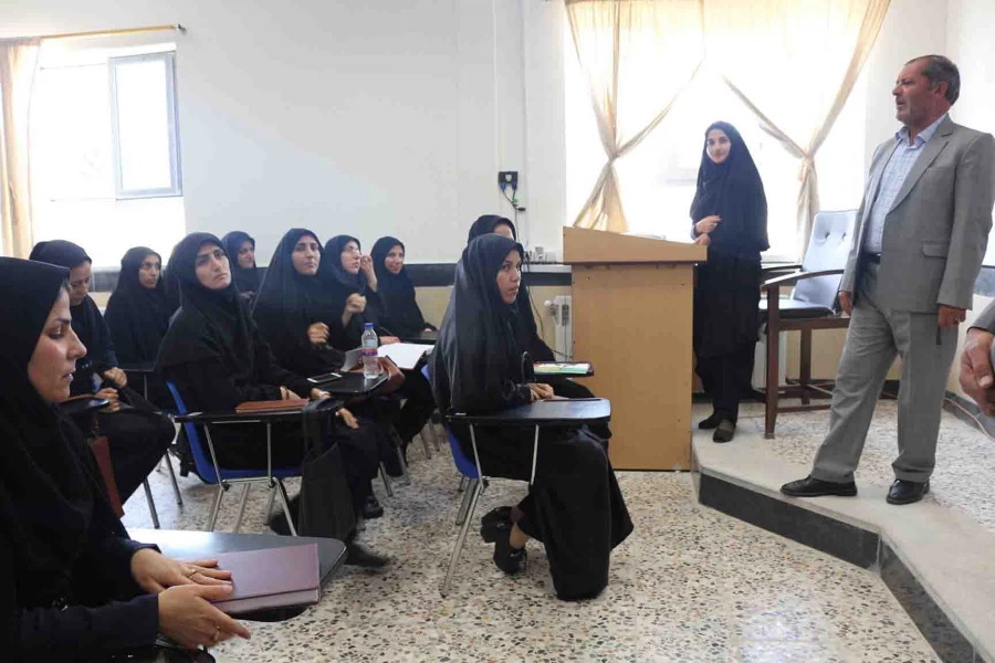 بازدید دکتر صفرزاده سرپرست دانشگاه فرهنگیان خراسان شمالی از برگزاری دوره های کمک های اولیه و اردویی مهارت آموزان ماده 28 5