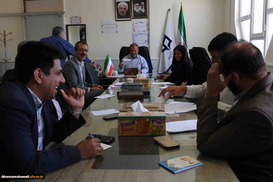 برگزاری نشست شورای معاونین و نماینده سرپرستان سراهای دانشجویی پردیس های دانشگاه خراسان شمالی 2