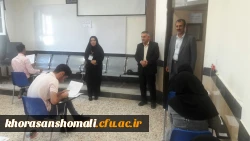 آزمون اصلح ویژه مهارت آموزان ماده 28 همزمان با سایر استان های کشور در دانشگاه فرهنگیان خراسان شمالی برگزار شد 2