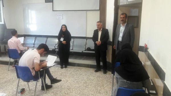 آزمون اصلح ویژه مهارت آموزان ماده 28 همزمان با سایر استان های کشور در دانشگاه فرهنگیان خراسان شمالی برگزار شد 2