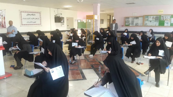 آزمون اصلح ویژه مهارت آموزان ماده 28 همزمان با سایر استان های کشور در دانشگاه فرهنگیان خراسان شمالی برگزار شد 8
