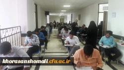 آزمون اصلح ویژه مهارت آموزان ماده 28 همزمان با سایر استان های کشور در دانشگاه فرهنگیان خراسان شمالی برگزار شد 9