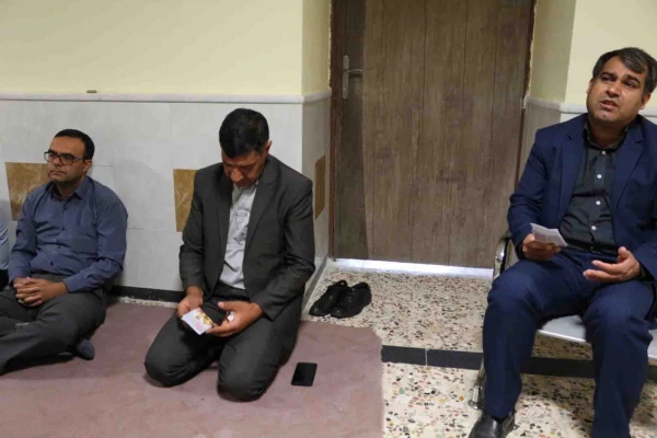 برگزاری زیارت عاشورا در دهه اول محرم در پردیس امام محمد باقر(ع) 2