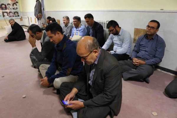 برگزاری زیارت عاشورا در دهه اول محرم در پردیس امام محمد باقر(ع) 2