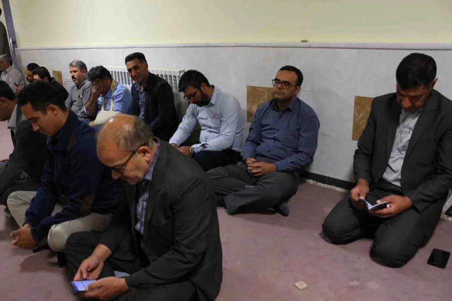 برگزاری زیارت عاشورا در دهه اول محرم در پردیس امام محمد باقر(ع) 2