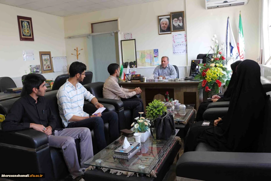 نشست بسیج دانشجویی با سرپرست دانشگاه فرهنگیان خراسان شمالی 2