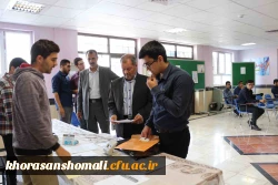 بازدید دکتر صفرزاده از روند ستاد ثبت نام دانشجویان جدید الورد پردیس های خراسان شمالی 3