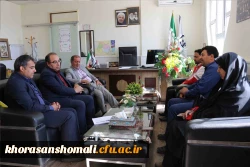 نشست هم اندیشی رئیس جمعیت هلال احمر خراسان شمالی با سرپرست دانشگاه فرهنگیان خراسان شمالی

این نشست در غالب  انعقاد تفاهم مشترک بین دانشگاه و هلال احمر برگزار شد. 2