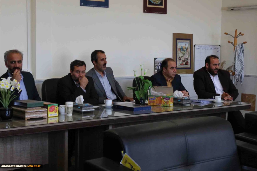 برگزاری اولین نشست شورای فرهنگی پردیس های خراسان شمالی در شروع سال تحصیلی جدید 3