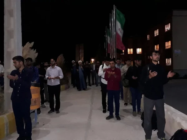 در دانشگاه فرهنگیان خراسان شمالی انجام شد

بدرقه کاروان دانشجویی زائرین اربعین حسین  به مقصد کربلا صورت گرفت.
 2