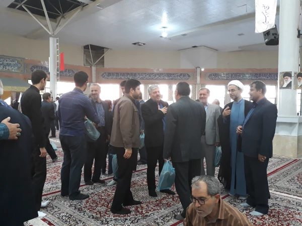 هم زمان با 19 مهر سالروز ورود مقام معظم رهبری به خراسان شمالی انجام شد.

شرکت منسجم کارکنان و دانشجویان دانشگاه فرهنگیان خراسان شمالی در مراسم نماز جمعه 2