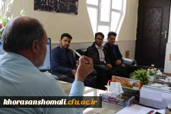 نشست اعضای شورای صنفی، رفاهی پردیس برادران و خواهران با سرپرست دانشگاه فرهنگیان استان 3