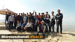 کوهپیمایی دانشجو معلمان و کارکنان دانشگاه فرهنگیان خراسان شمالی به مناسبت هفته تربیت بدنی 2