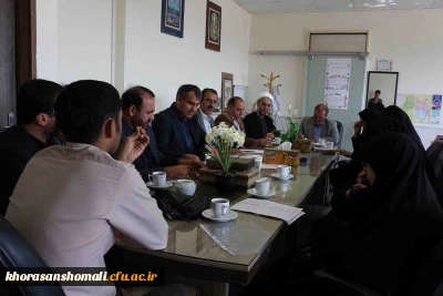 نشست شورای فرهنگی پردیس های دانشگاه فرهنگیان خراسان شمالی