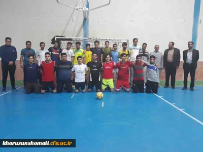 برگزاری مسابقات فوتسال دانشجومعلمان پردیس امام محمد باقر(ع) به مناسبت هفته تربیت بدنی