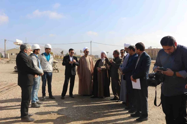 بازدید نماینده ولی فقیه وهیات همراه استان از مجموعه زیر ساخت های دانشگاه فرهنگیان خراسان شمالی  2