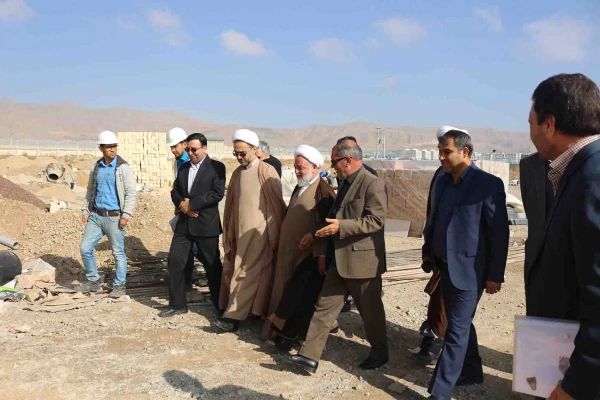 بازدید نماینده ولی فقیه وهیات همراه استان از مجموعه زیر ساخت های دانشگاه فرهنگیان خراسان شمالی  3