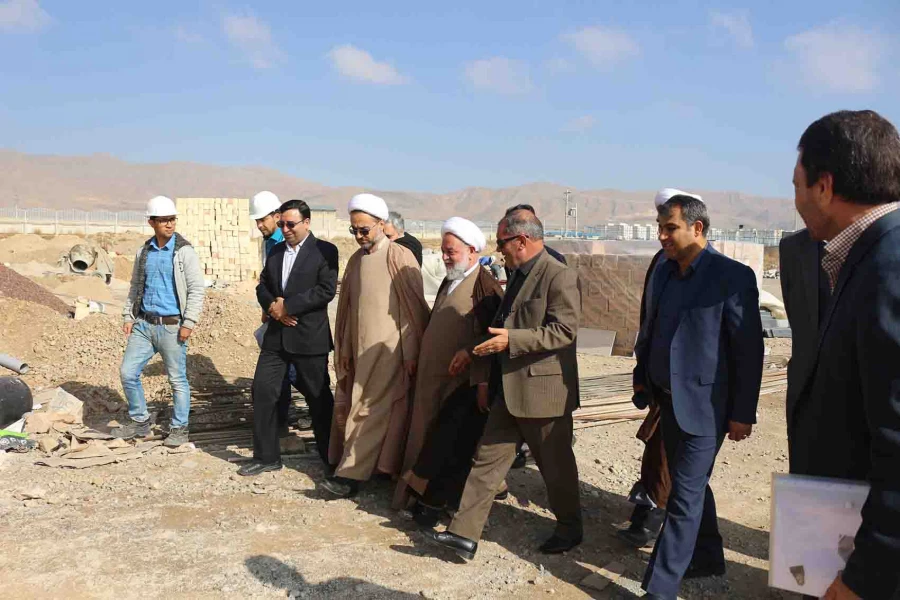 بازدید نماینده ولی فقیه وهیات همراه استان از مجموعه زیر ساخت های دانشگاه فرهنگیان خراسان شمالی  3