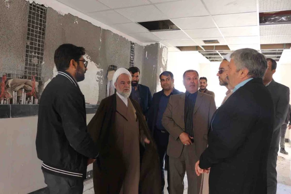 بازدید نماینده ولی فقیه وهیات همراه استان از مجموعه زیر ساخت های دانشگاه فرهنگیان خراسان شمالی  7