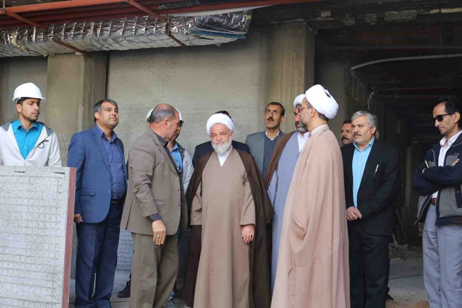 بازدید نماینده ولی فقیه وهیات همراه استان از مجموعه زیر ساخت های دانشگاه فرهنگیان خراسان شمالی  8