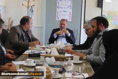 اولین نشست شورا آموزشی، پژوهشی و تحصیلات تکمیلی بر اساس ساختار جدید تشکیل شورای های دانشگاه فرهنگیان، در مدیریت امور پردیس های خراسان شمالی برگزار شد.