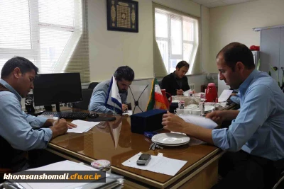 برگزاری آزمون کتبی نیروهای حفاظت فیزیکی پردیس های دانشگاه فرهنگیان خراسان شمالی