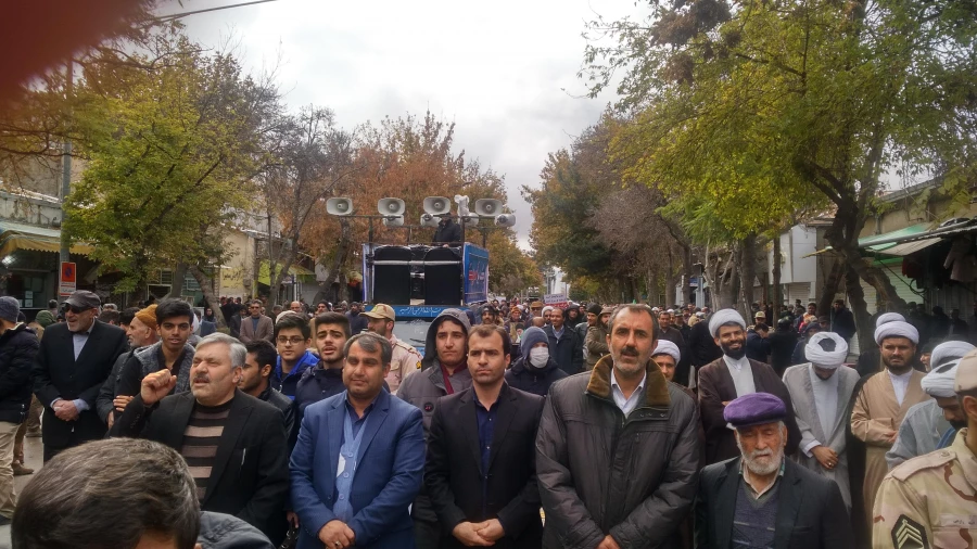 شرکت دانشجو معلمان، کارکنان و اساتید دانشگاه فرهنگیان خراسان شمالی در مرسم راهپیمایی حمایت از اقتدار و امنیت کشور 3