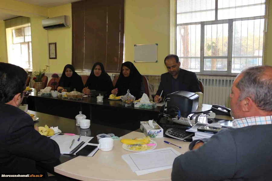 نشست کمیته کارورزی دانشگاه فرهنگیان خراسان شمالی در پردیس امام جعفر صادق(ع) 2