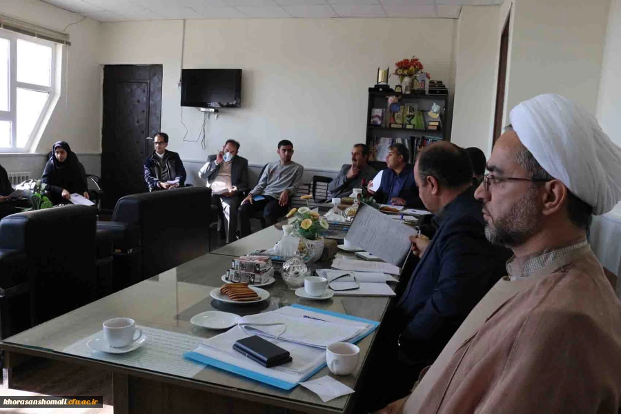 برگزاری نشست ماهانه شورای فرهنگی و اجتماعی پردیس های دانشگاه فرهنگیان خراسان شمالی 2