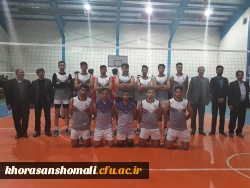 کسب عنوان نایب قهرمانی رشته والیبال دانشجویان پردیس امام محمد باقر(ع) در دومین المپیاد ورزشی دانشگاه ها و موسسات آموزش عالی خراسان شمالی در آذرماه 98 2