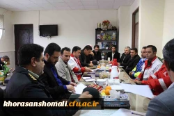 برگزاری نشست مانور امداد و نجات در مدیریت امور پردیس های دانشگاه فرهنگیان خراسان شمالی 3